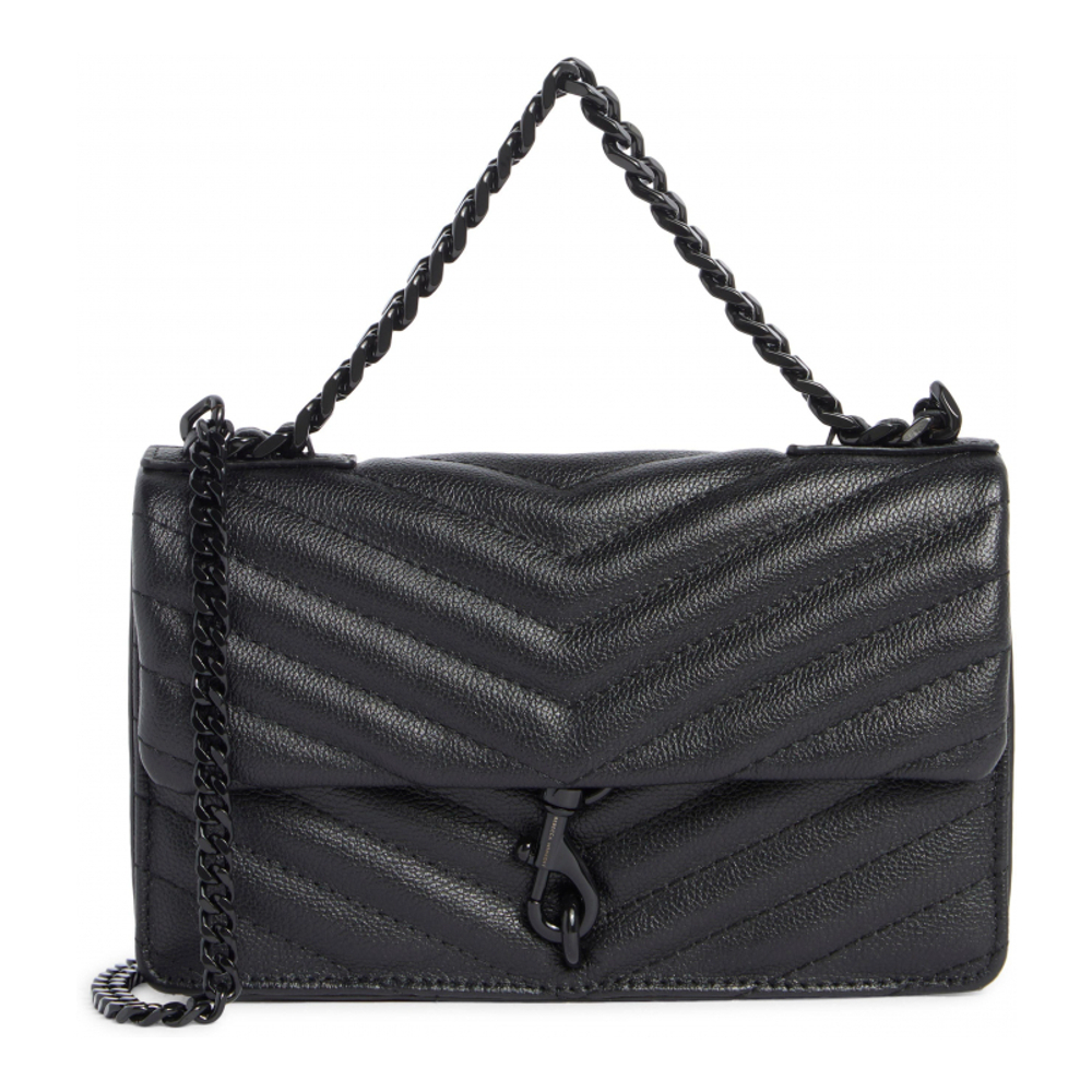 Women's 'Edie Chevron Quilted' Shoulder Bag