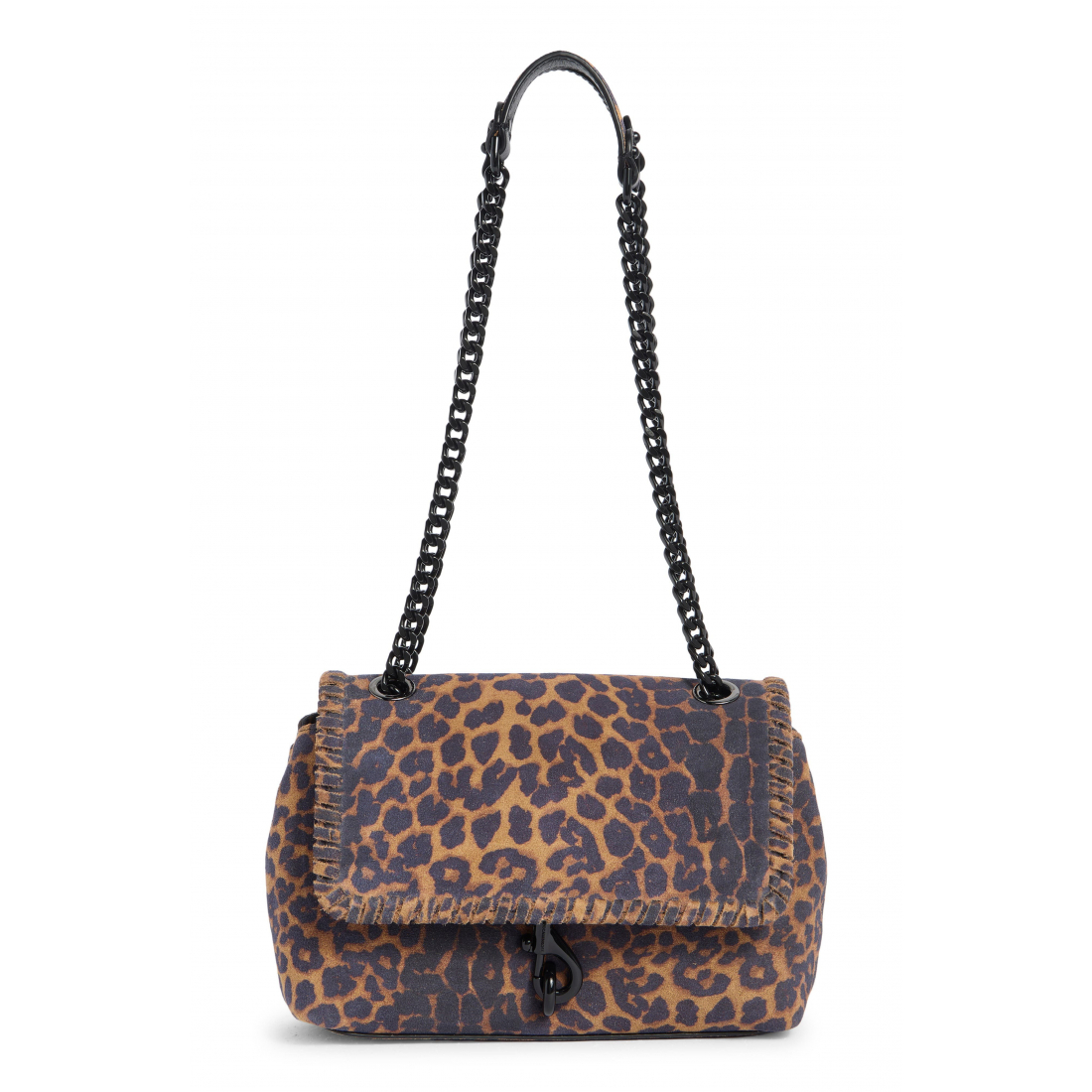 Women's 'Edie Whipstitch Suede' Crossbody Bag