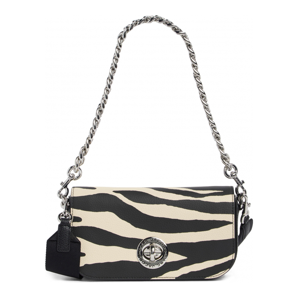 Sac à bandoulière 'Zebra Print Signet Turnlock' pour Femmes