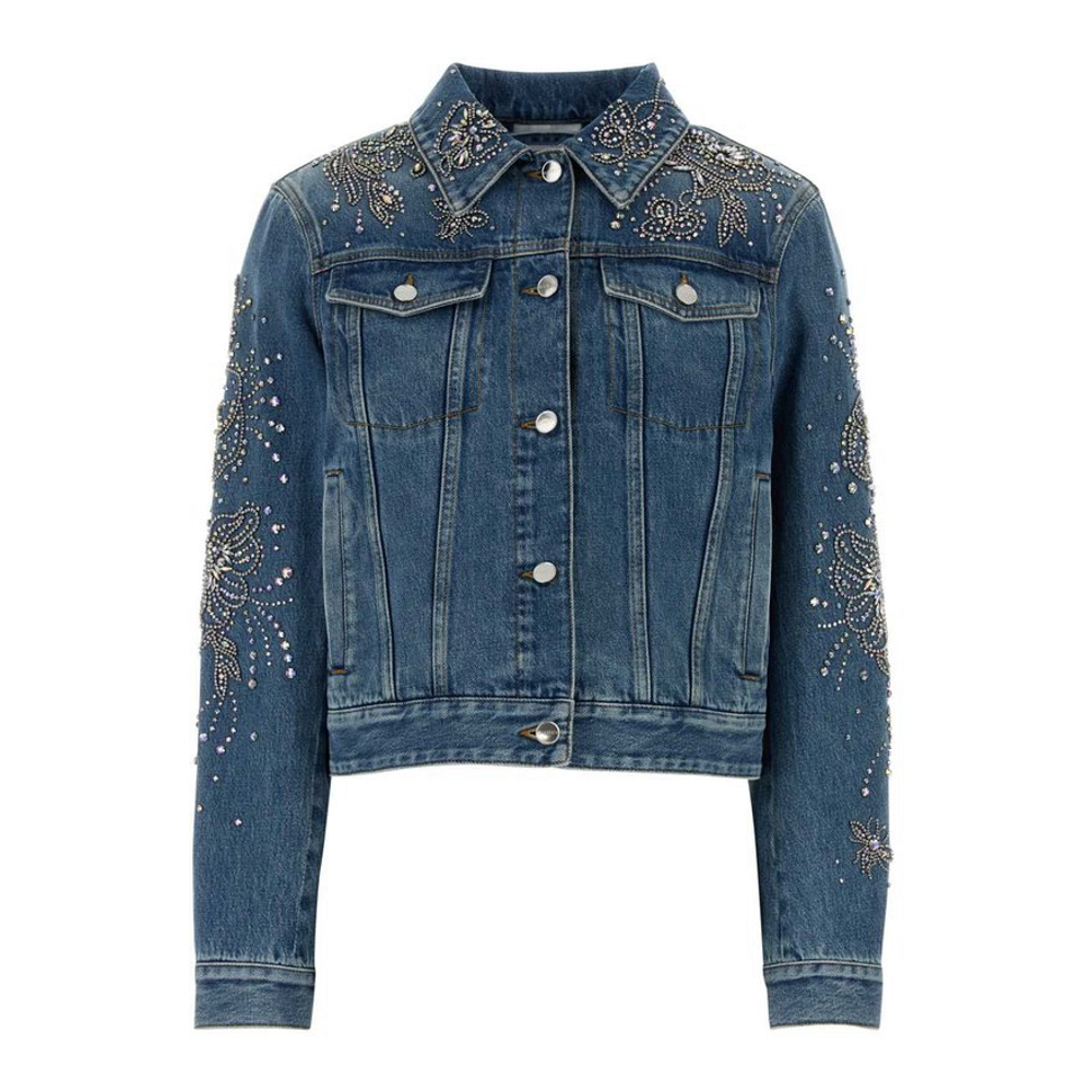 Veste en jeans 'Gucci Embellished' pour Femmes