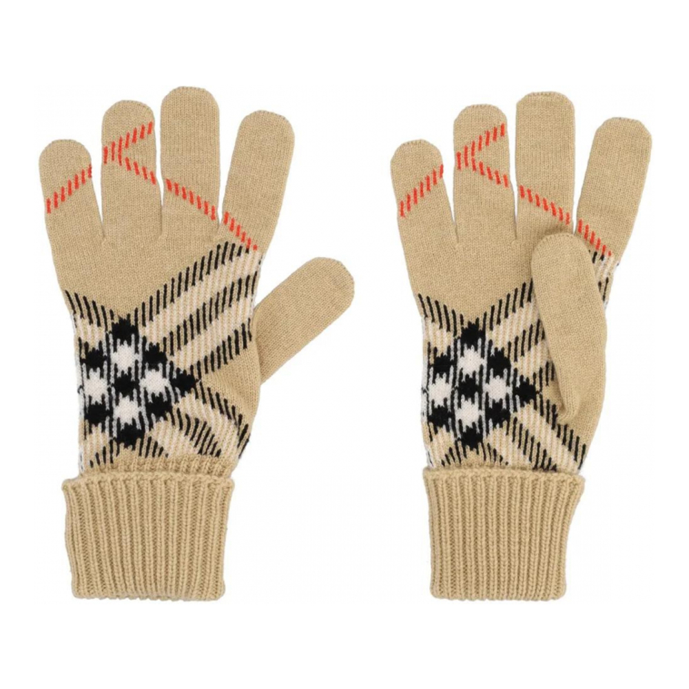 Gants 'Check Jacquard' pour Femmes