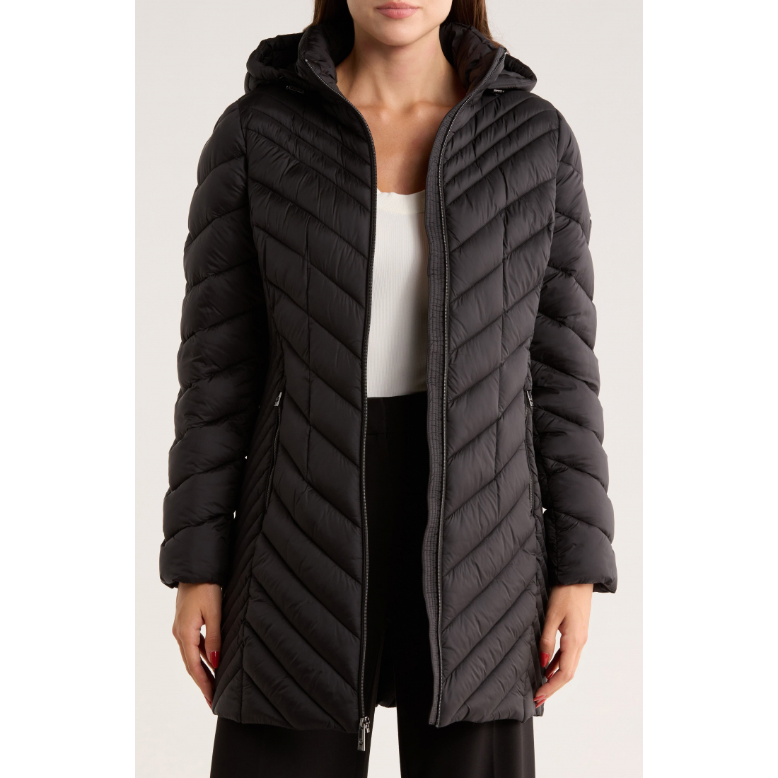 Veste matelassée 'Longline 400 Fill Power' pour Femmes