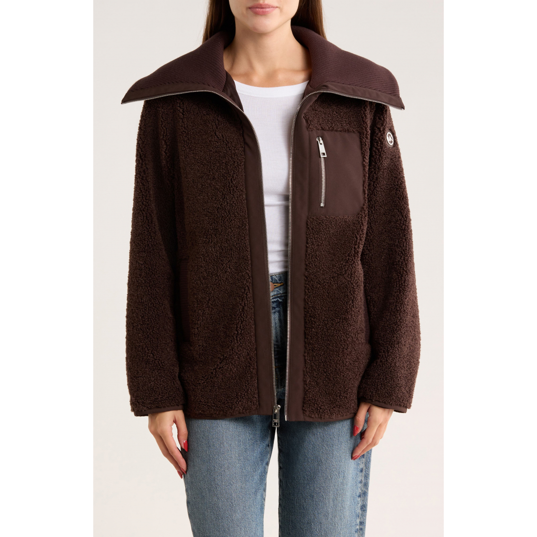 Manteau 'Zip Fleece' pour Femmes