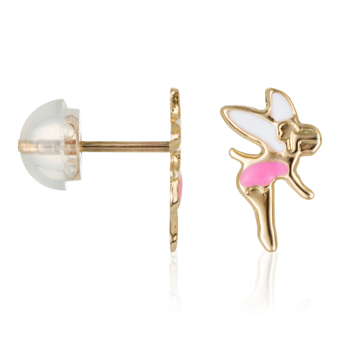 Boucles d'oreilles 'Fée Clochette' pour Filles