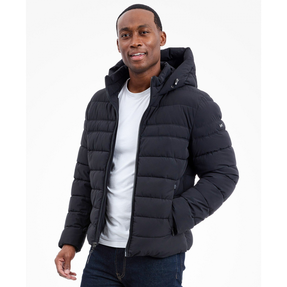 Veste matelassée 'Dressy Hooded Stretch' pour Hommes