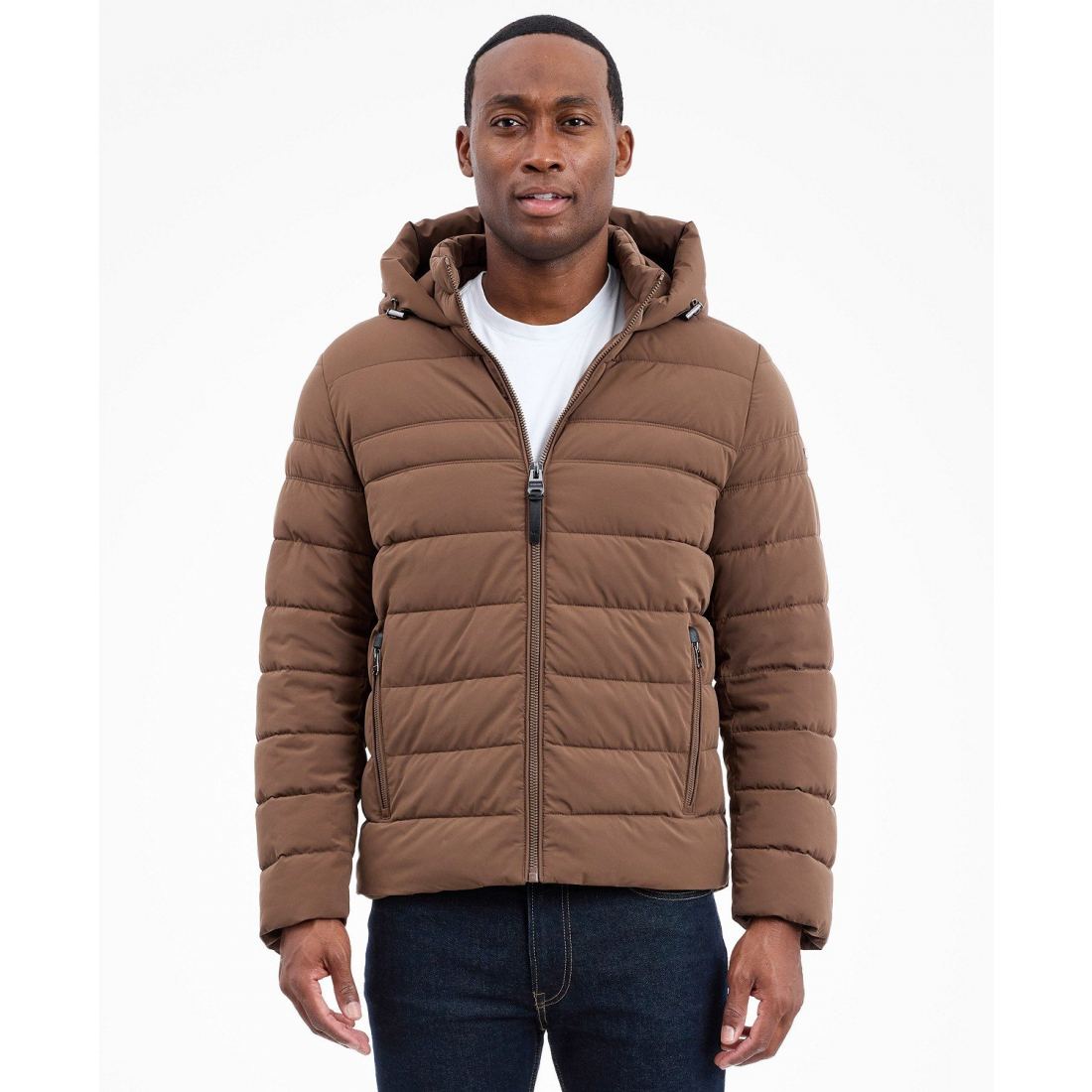 Veste matelassée 'Dressy Hooded Stretch' pour Hommes