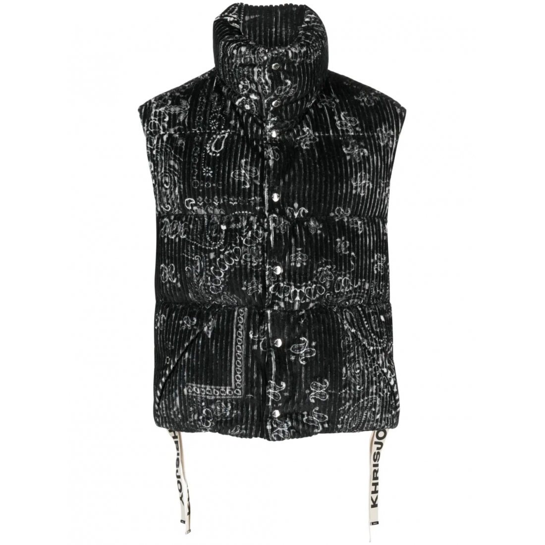 Gilet 'Paisley-Print Padded' pour Hommes