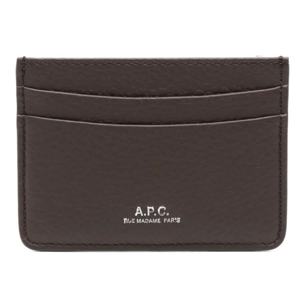 Men's 'Logo-Plaque' Card Holder