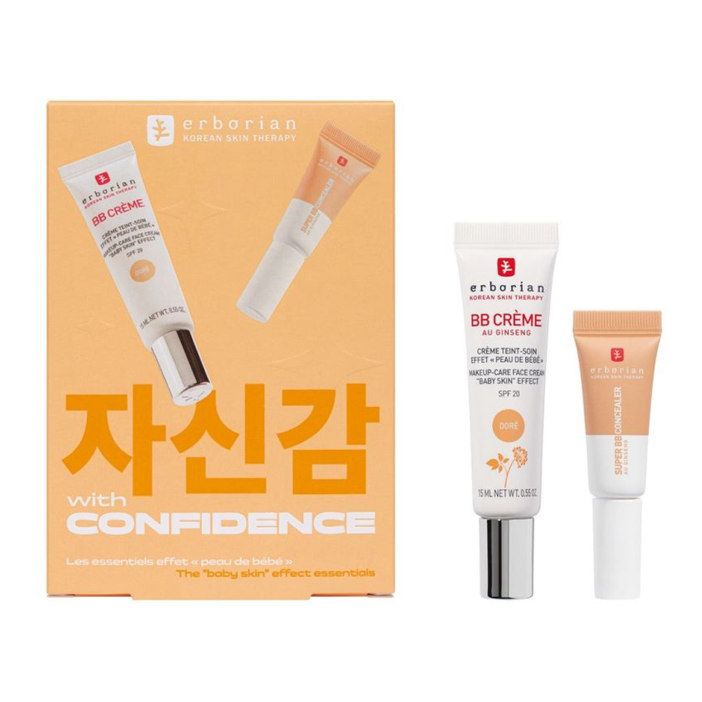 'Les Essentiels Effet Peau de Bébé' SkinCare Set - Doré 2 Pieces