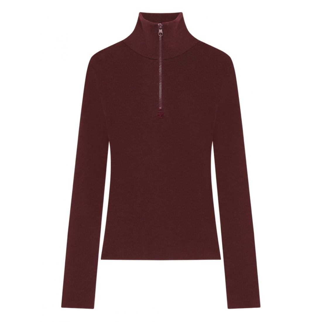 Women's 'Zipped Mock-Neck' Sweater