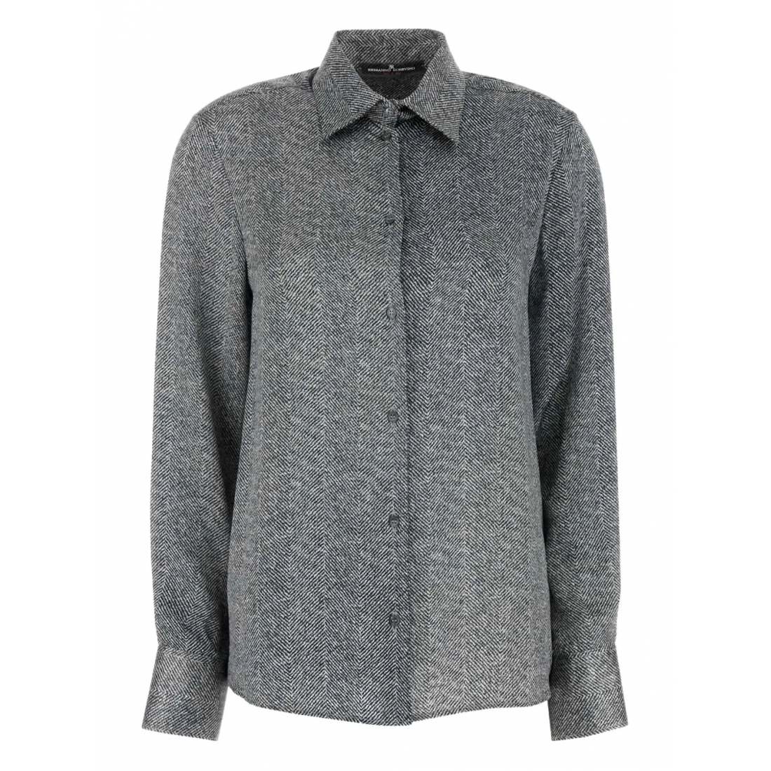 Chemise 'Herringbone-Pattern' pour Femmes