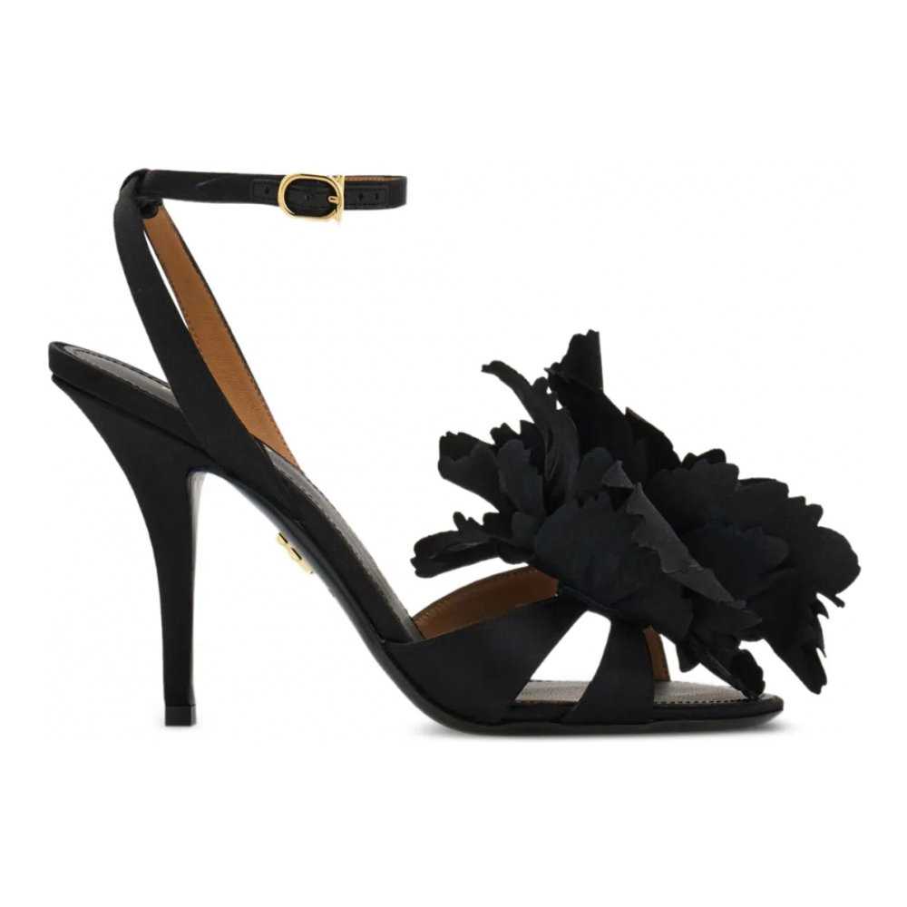 Sandales à talon 'Flower-Embellished' pour Femmes