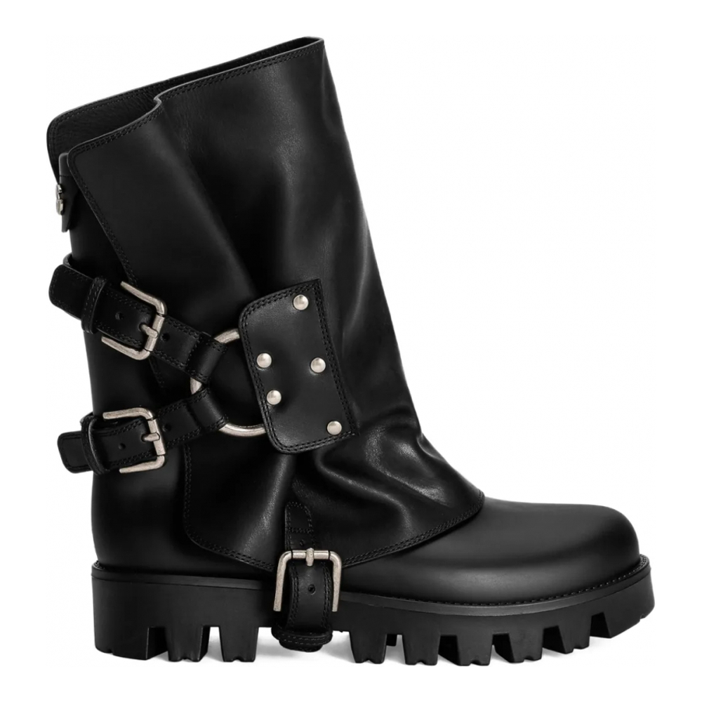 Bottes 'Buckle-Detail' pour Femmes