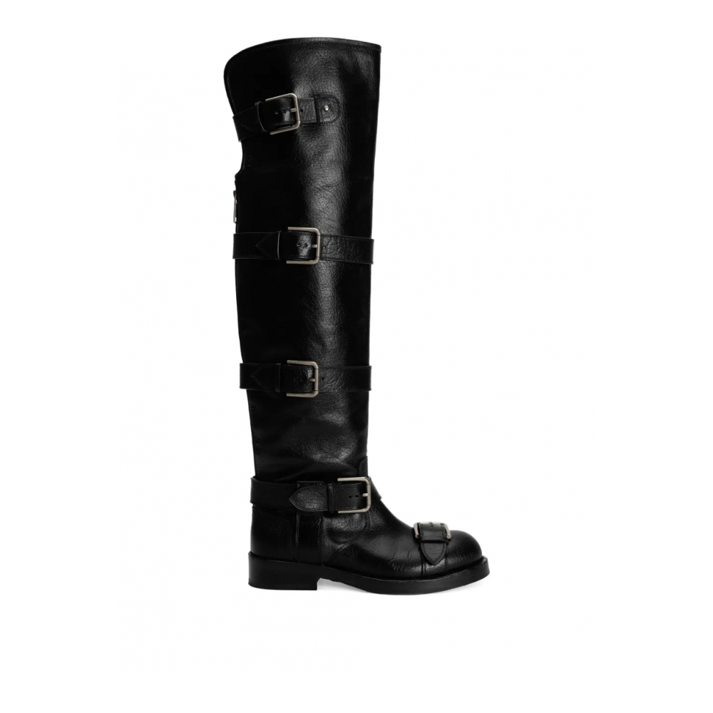 Bottes 'Buckle-Strap' pour Femmes