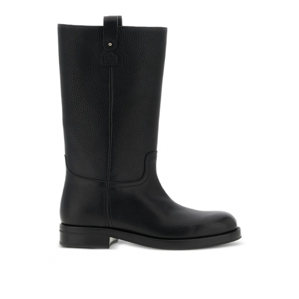 Bottes 'Hammered Round-Toe' pour Femmes