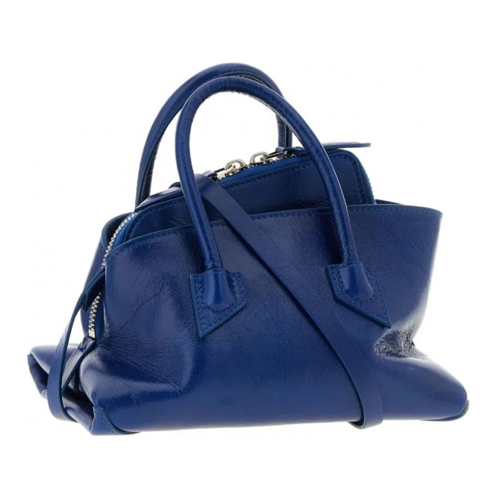 Women's 'Mini La Passeggiata Embossed-Logo' Tote Bag