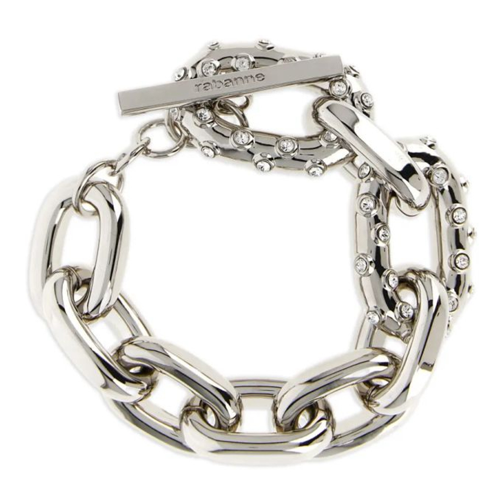 'Xl Link Crystal-Embellished' Armband für Damen