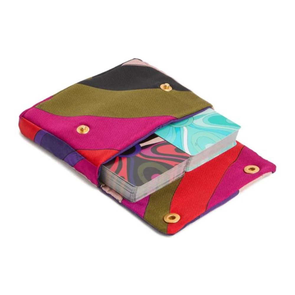 'Marmo-Print' Kartenspiel für Damen