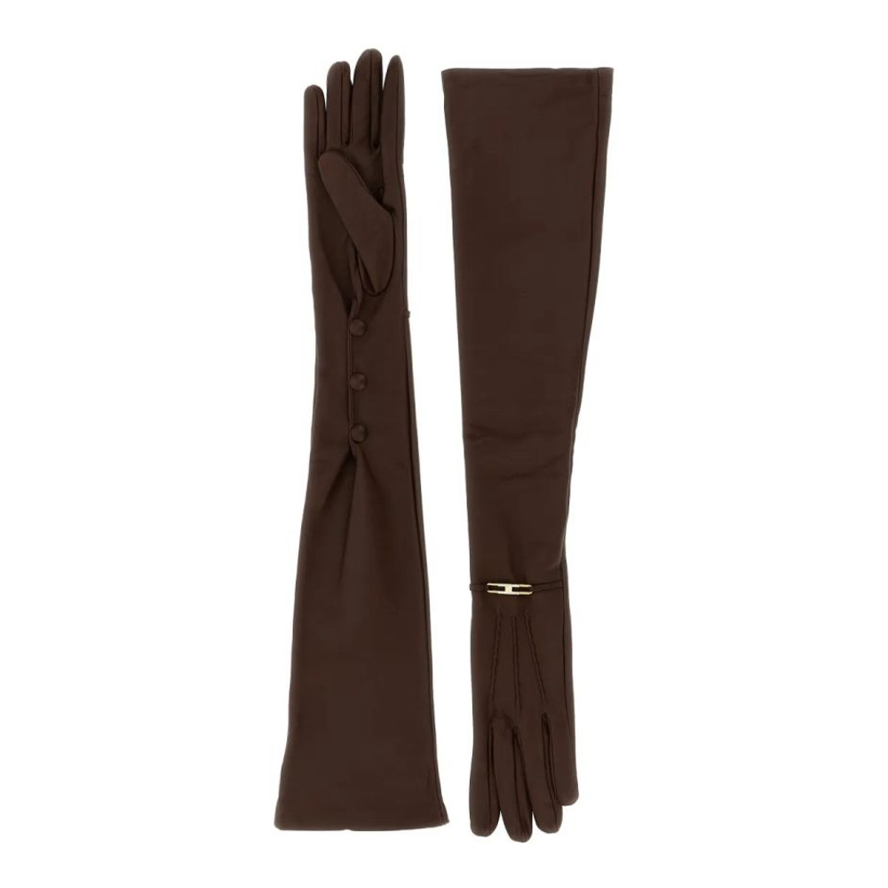 Gants 'Logo-Plaque' pour Femmes