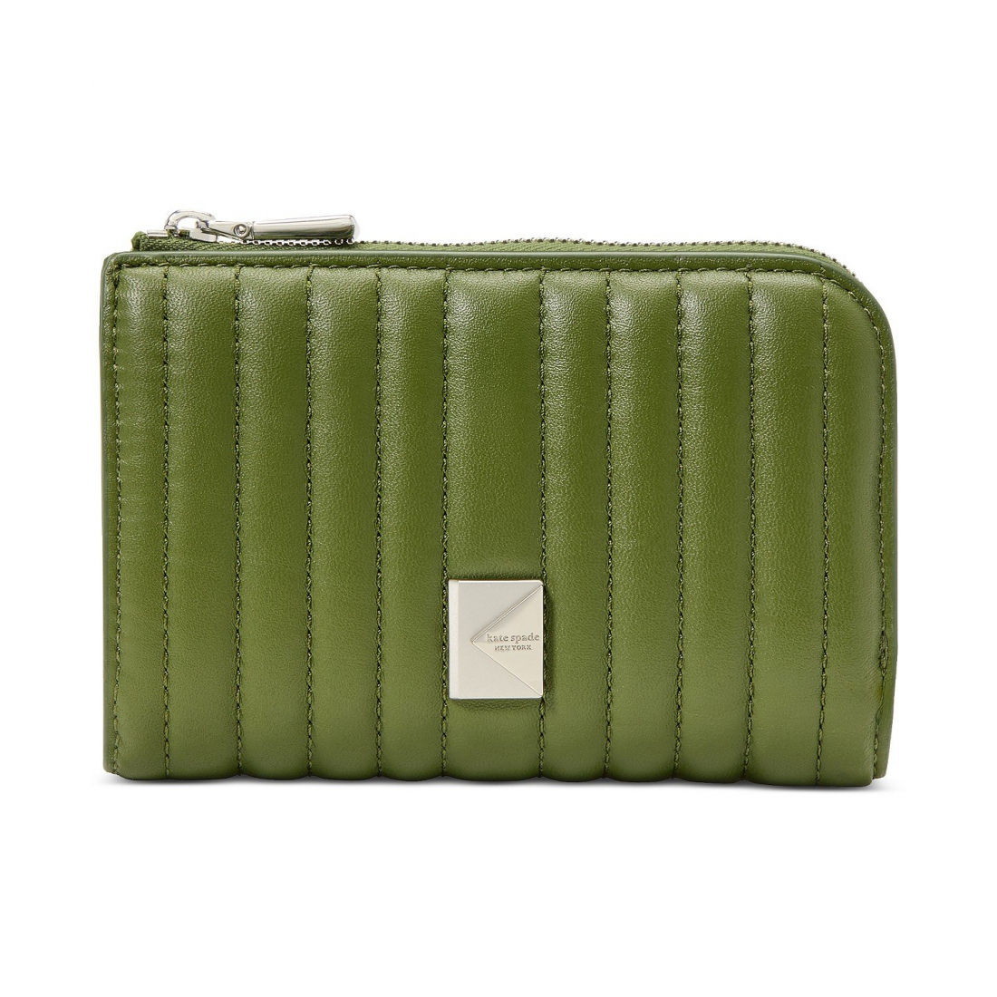 Women's 'Deco Quilted Compact' Wallet