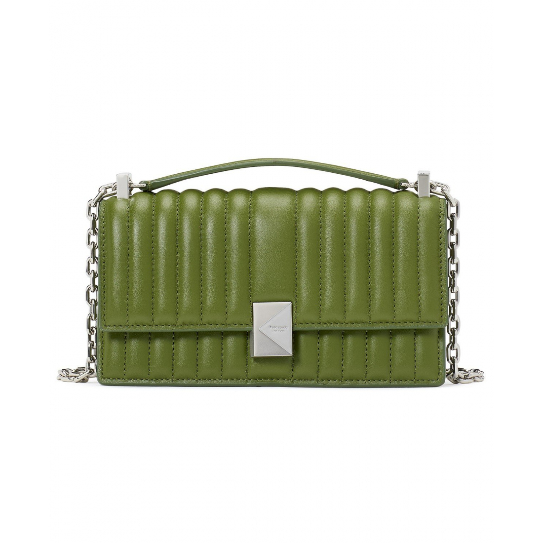 Women's 'Deco Quilted Mini Flap Chain' Crossbody Bag