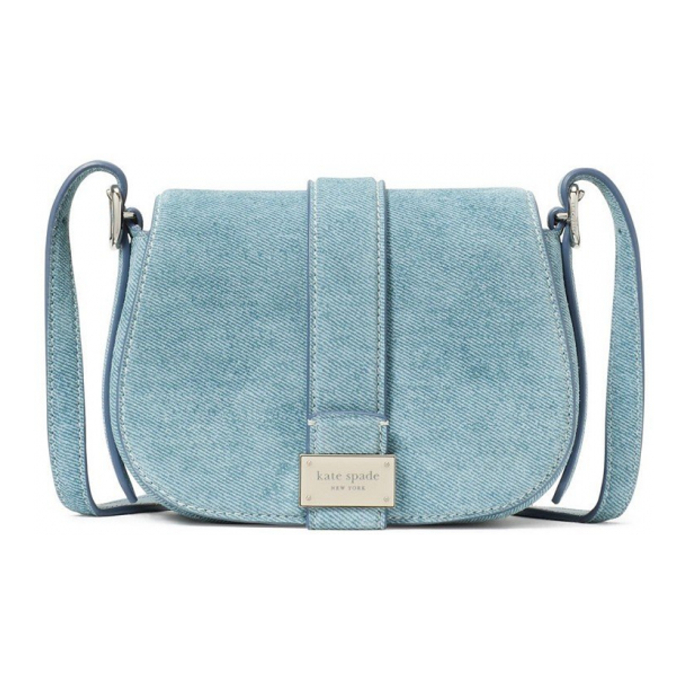 Women's 'Nouveau Denim Mini' Saddle Bag