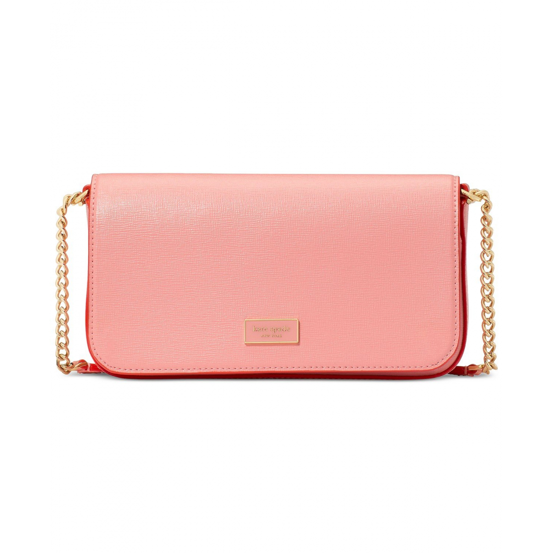 Women's 'Serena Pop Trim Chain' Wallet