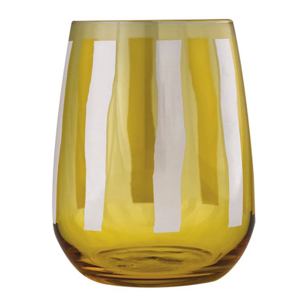 'Lotus' Glas Set - 8.5 x 8.5 cm - 350 ml, 6 Stücke