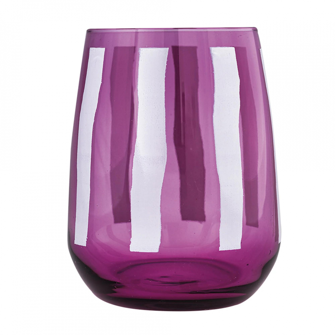 'Lotus' Glas Set - 8.5 x 8.5 cm - 350 ml, 6 Stücke