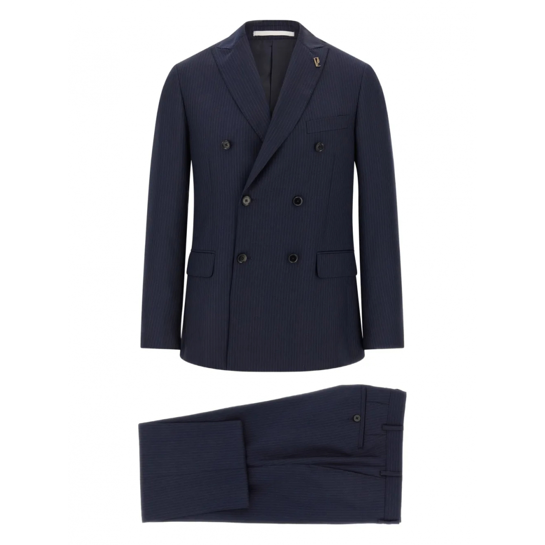 Costume 'Pinstriped Double-Breasted Lord' pour Hommes - 2 Pièces