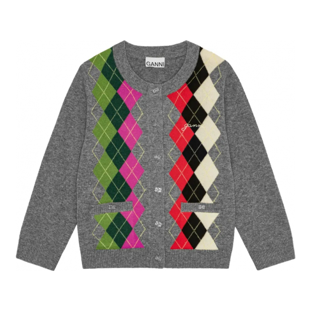 Cardigan 'Check' pour Femmes