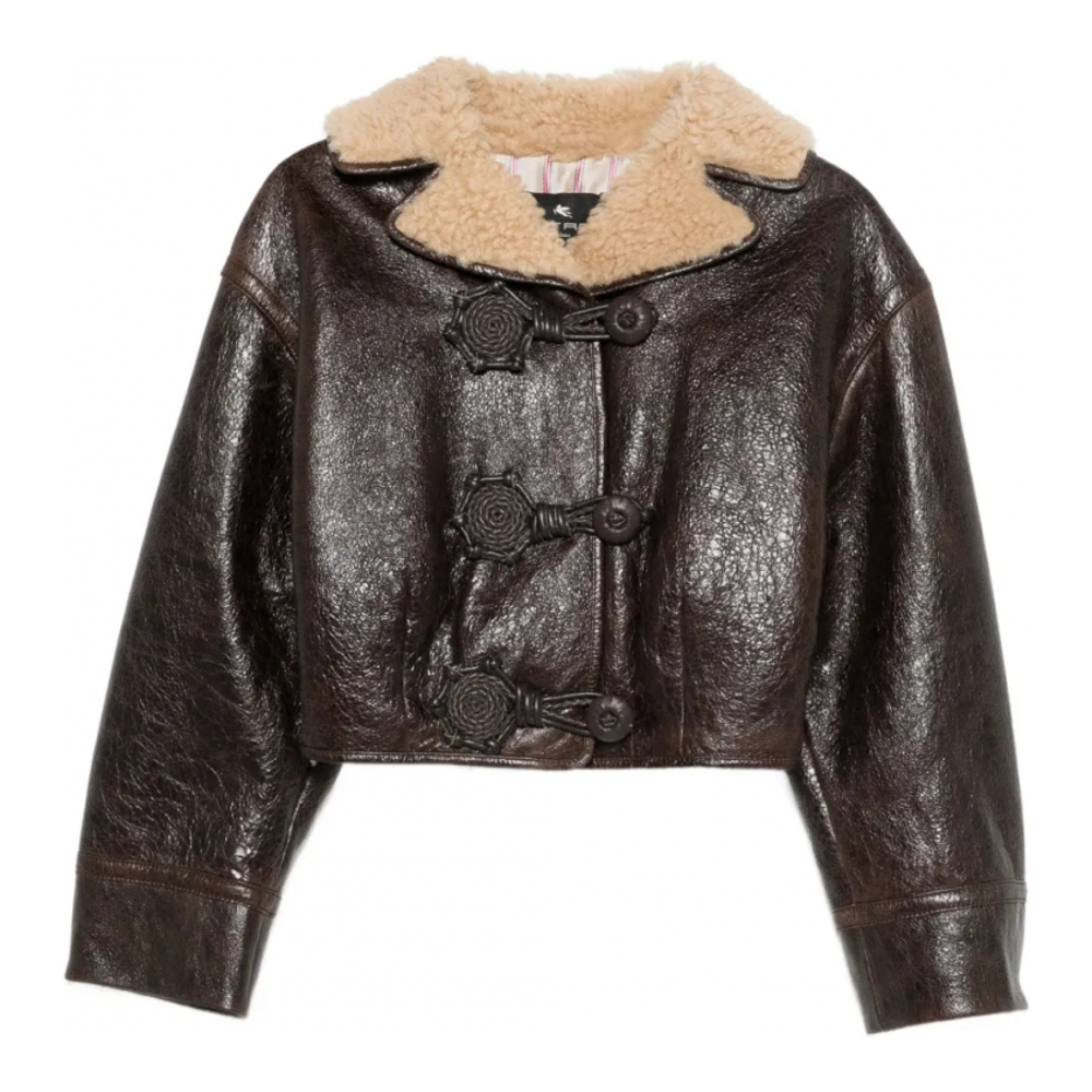 Veste en cuir pour Femmes