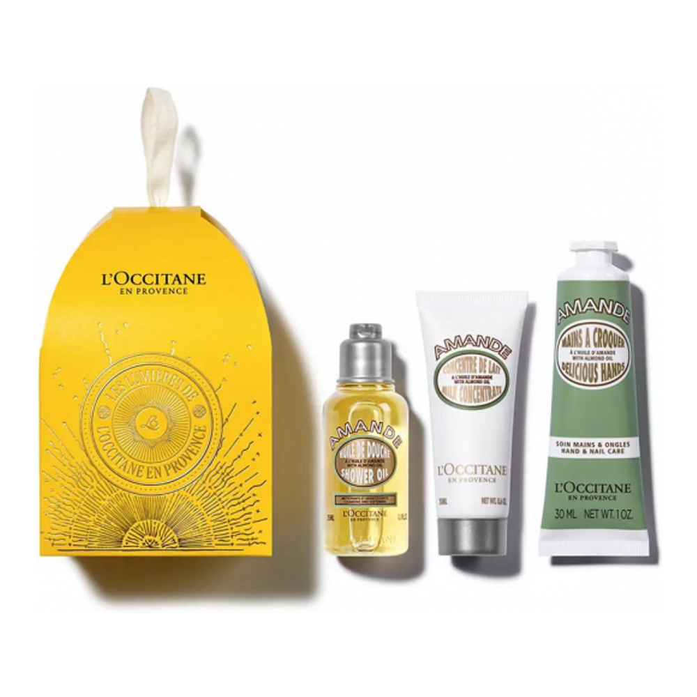 'Amande' Body Care Set - 3 Pieces