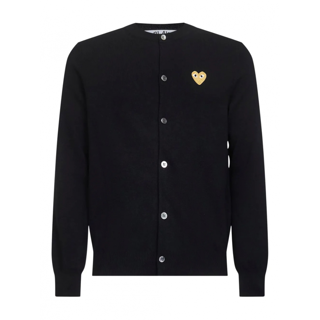 Men's 'Button Heart-Logo' Cardigan