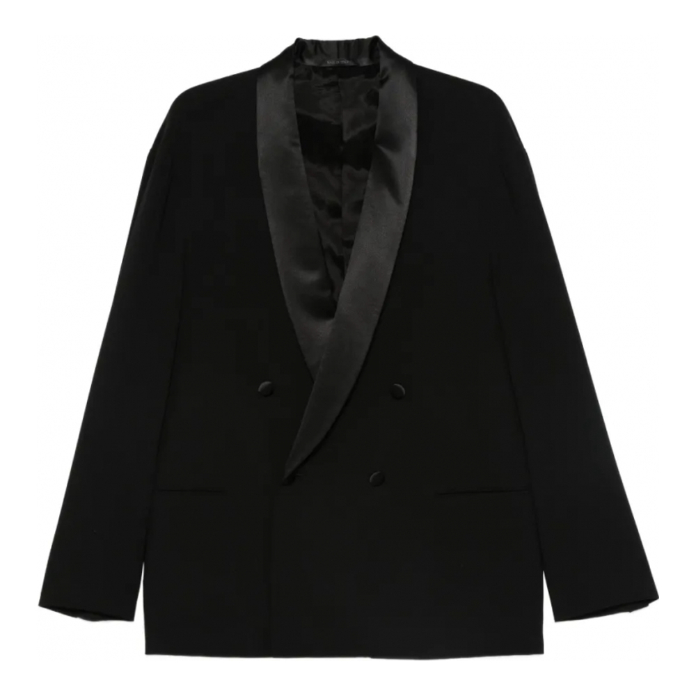 Men's 'Satin-Lapels Double-Breasted' Suit