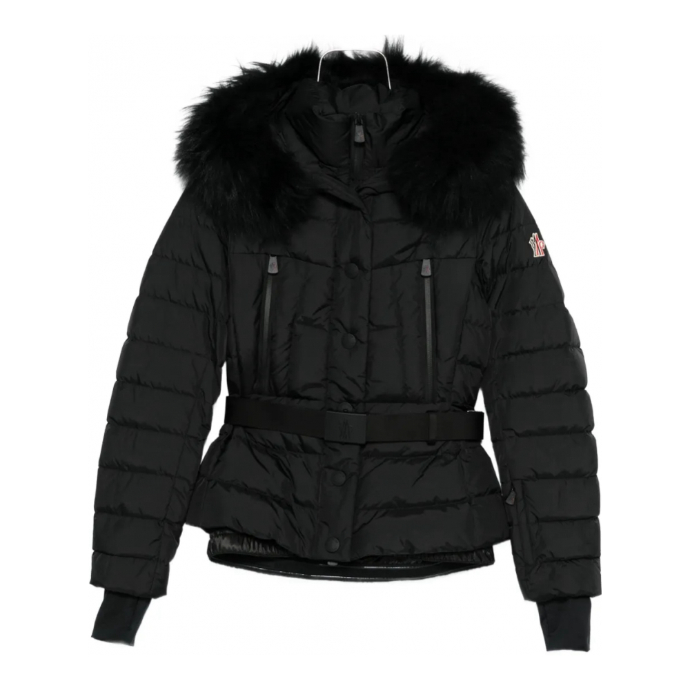 Doudoune en plumes 'Beverley Hooded Shearling-Trimmed Ski' pour Femmes