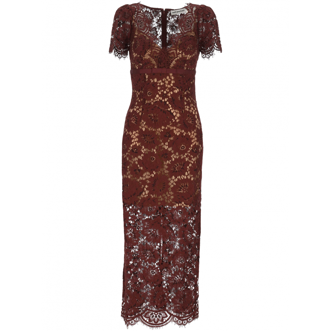 Robe Midi 'Floral Lace' pour Femmes