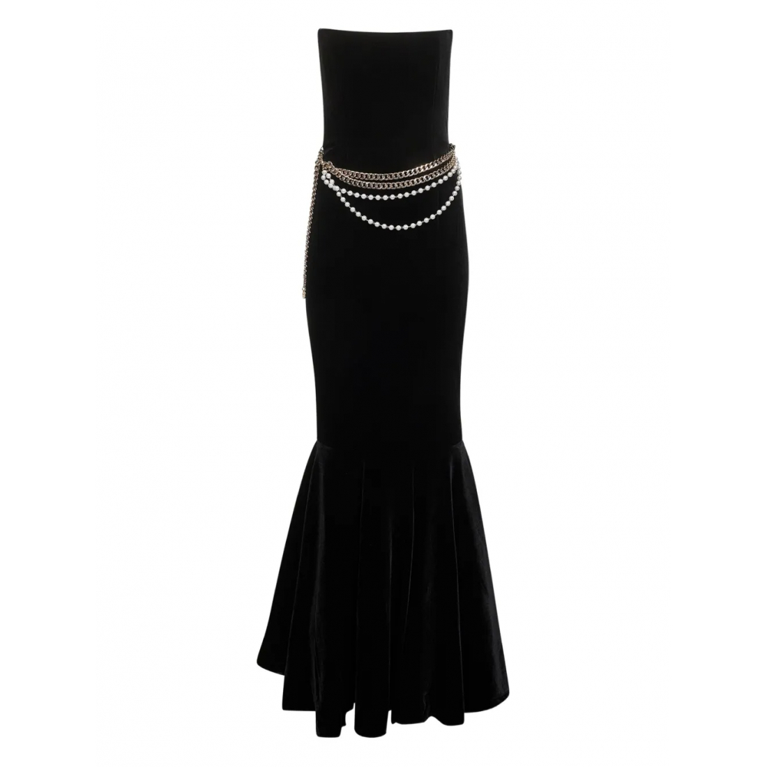 Robe maxi 'Chain-Embellished' pour Femmes