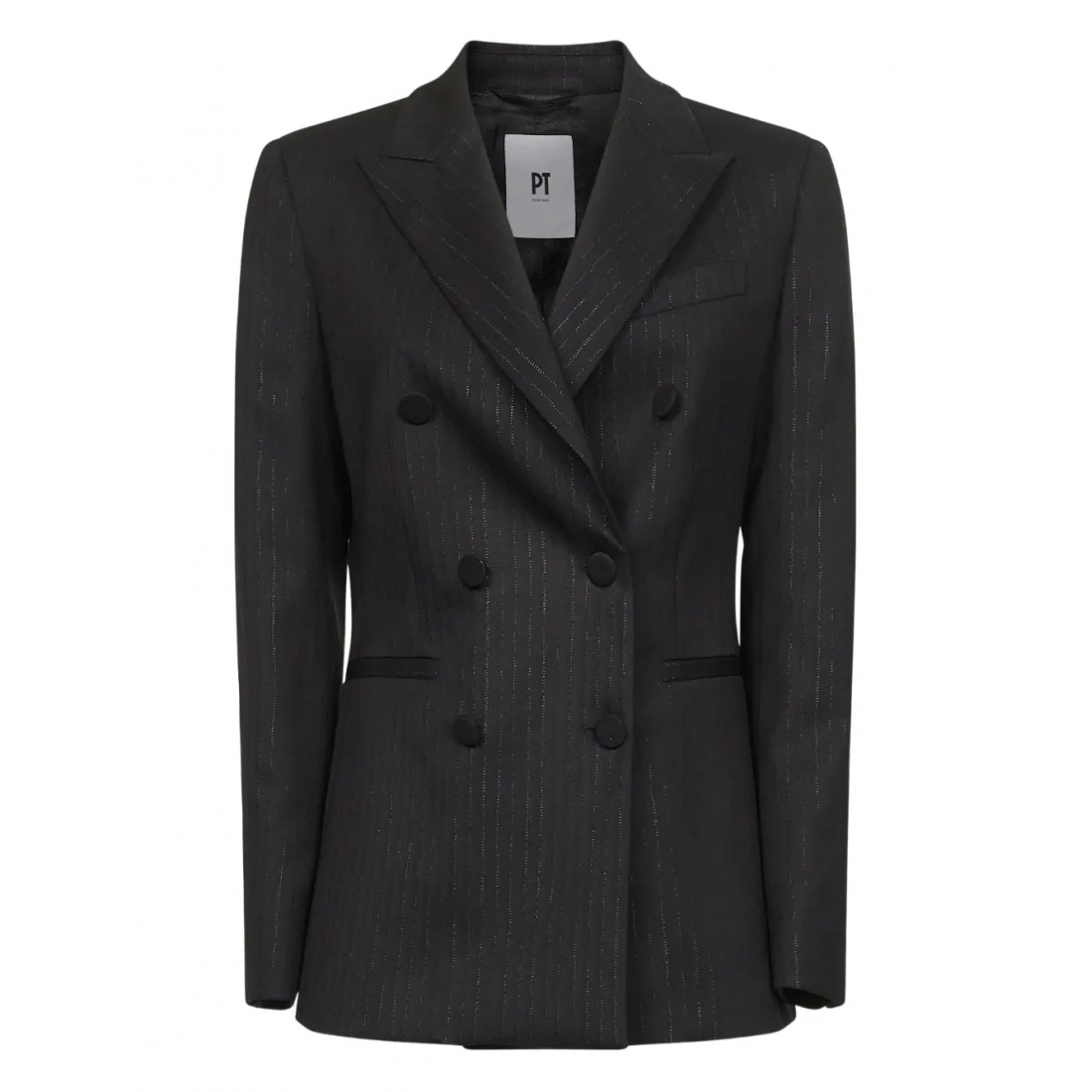 Blazer 'Pinstripe Double-Breasted' pour Femmes