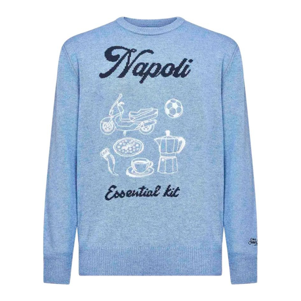 Pull 'Artwork-Embroidered' pour Hommes