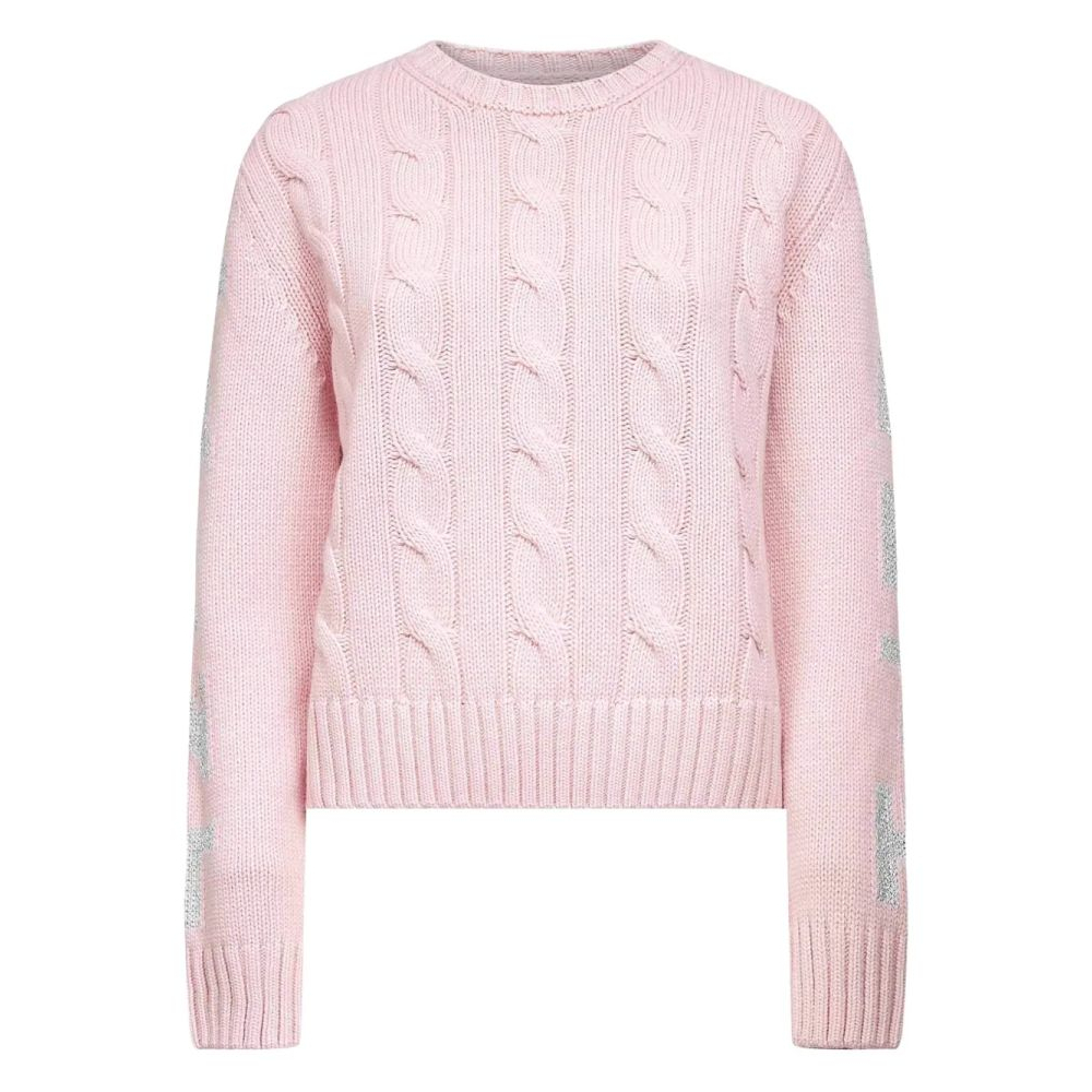Pull 'Long-Sleeve Cable-Knit' pour Femmes