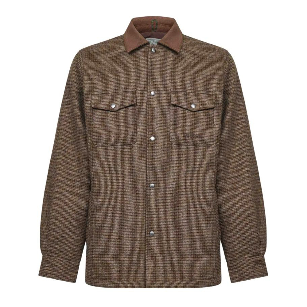 Surchemise 'Houndstooth Patch-Pocket' pour Hommes