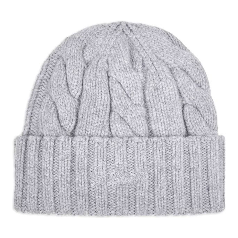 Bonnet 'Ribbed Cable-Knit' pour Hommes