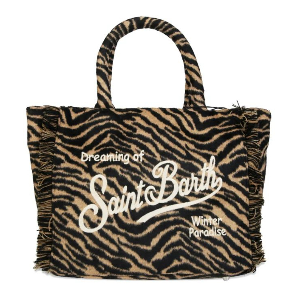 Women's 'Colette Zebra-Print' Tote Bag