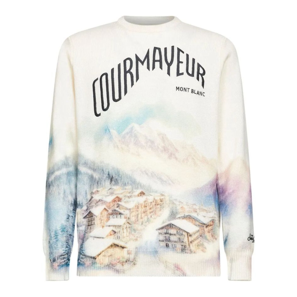 Pull 'Jacquard-Embroidered' pour Hommes