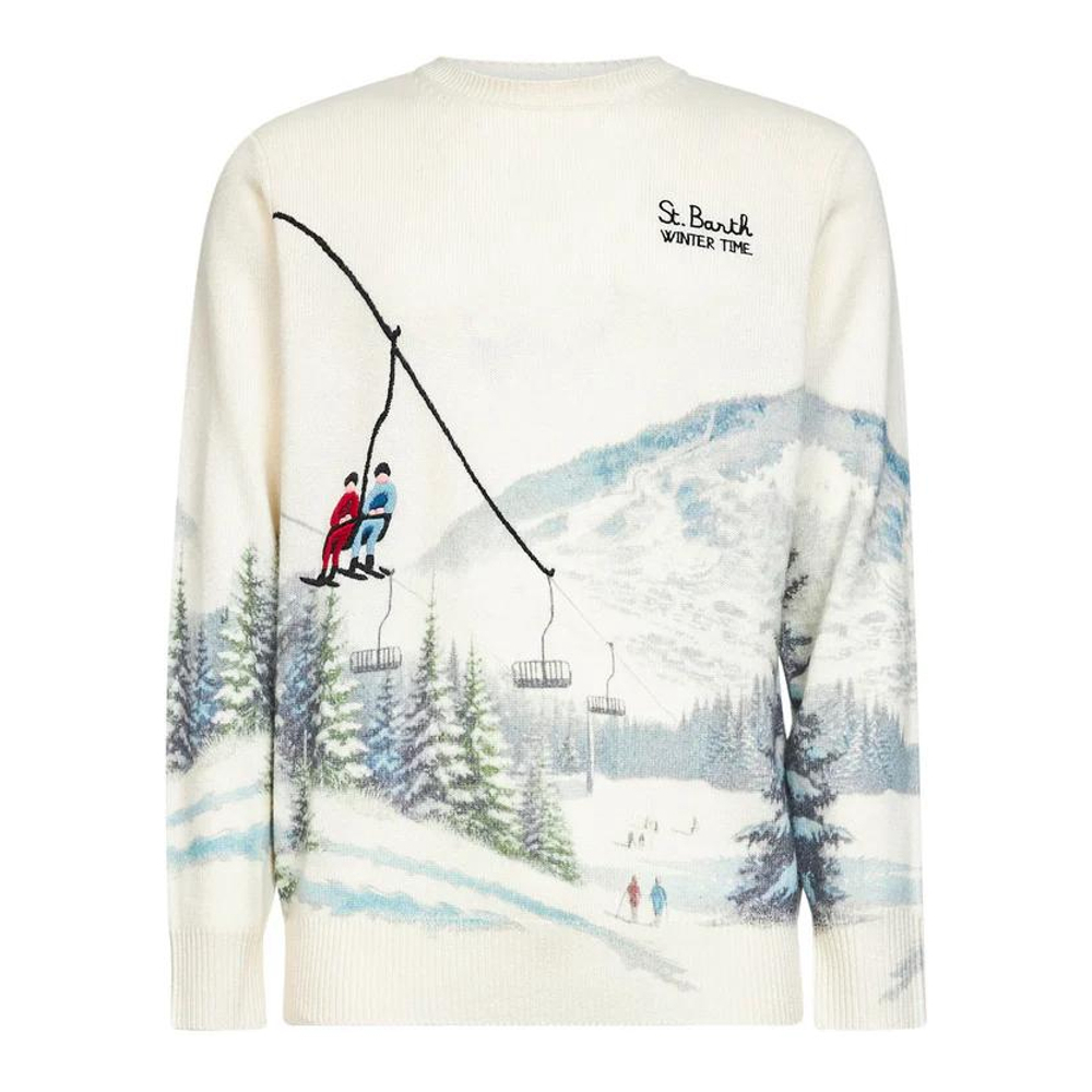 Men's 'Heron Print' Sweater