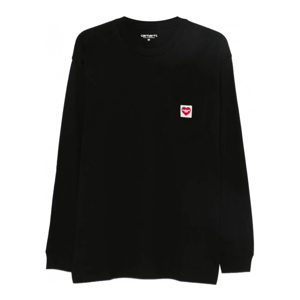 T-shirt 'Pocket Heart Long-Sleeve' pour Hommes