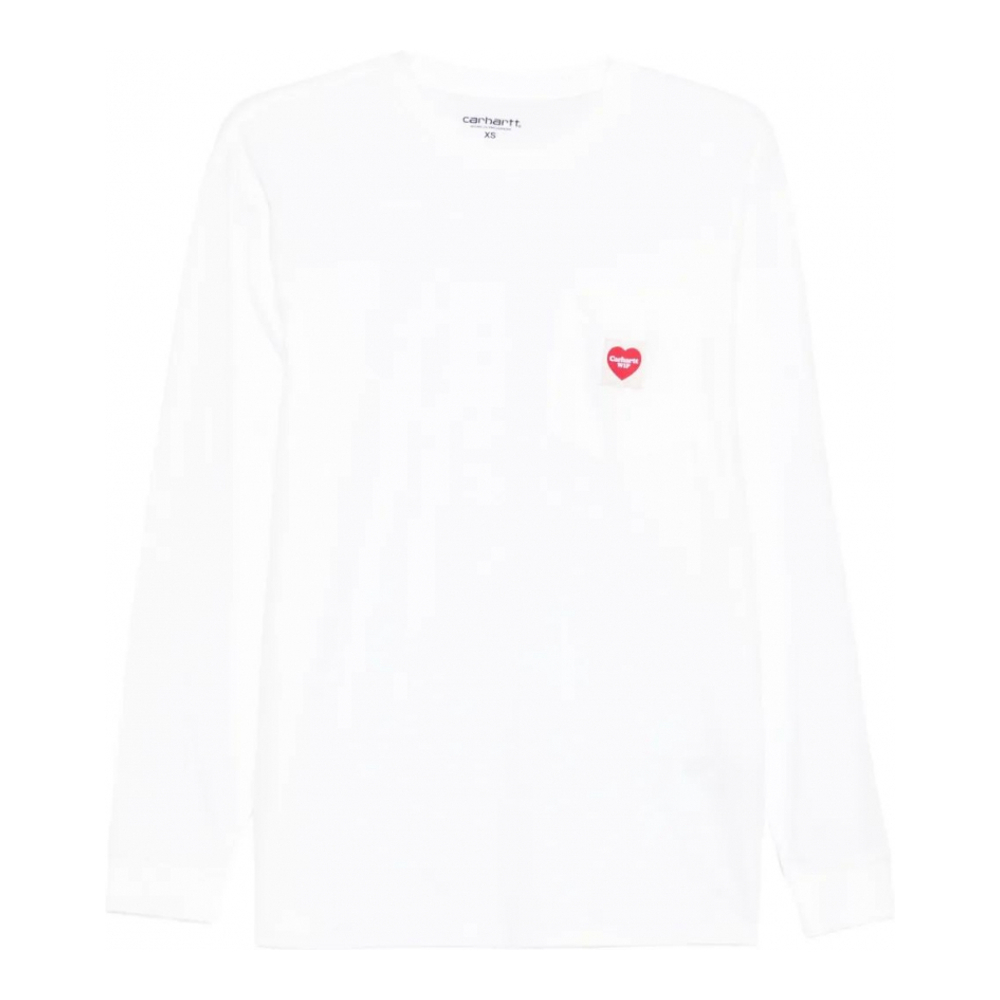 T-shirt 'Pocket Heart Long-Sleeve' pour Hommes