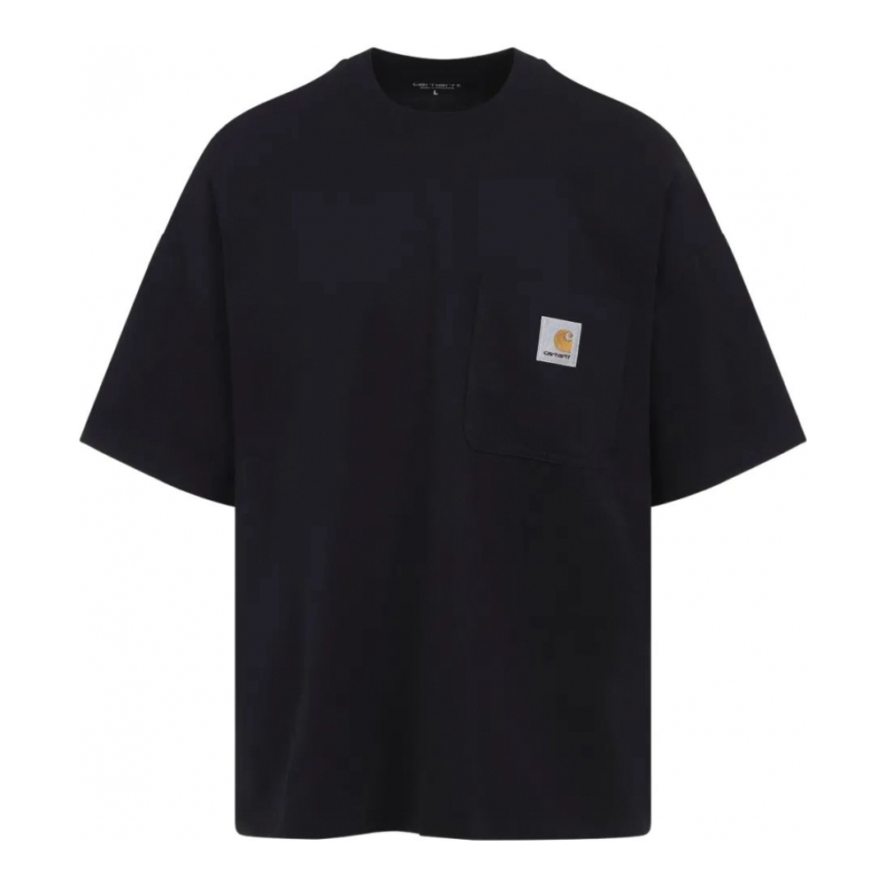 T-shirt 'Pocket-Detail' pour Hommes