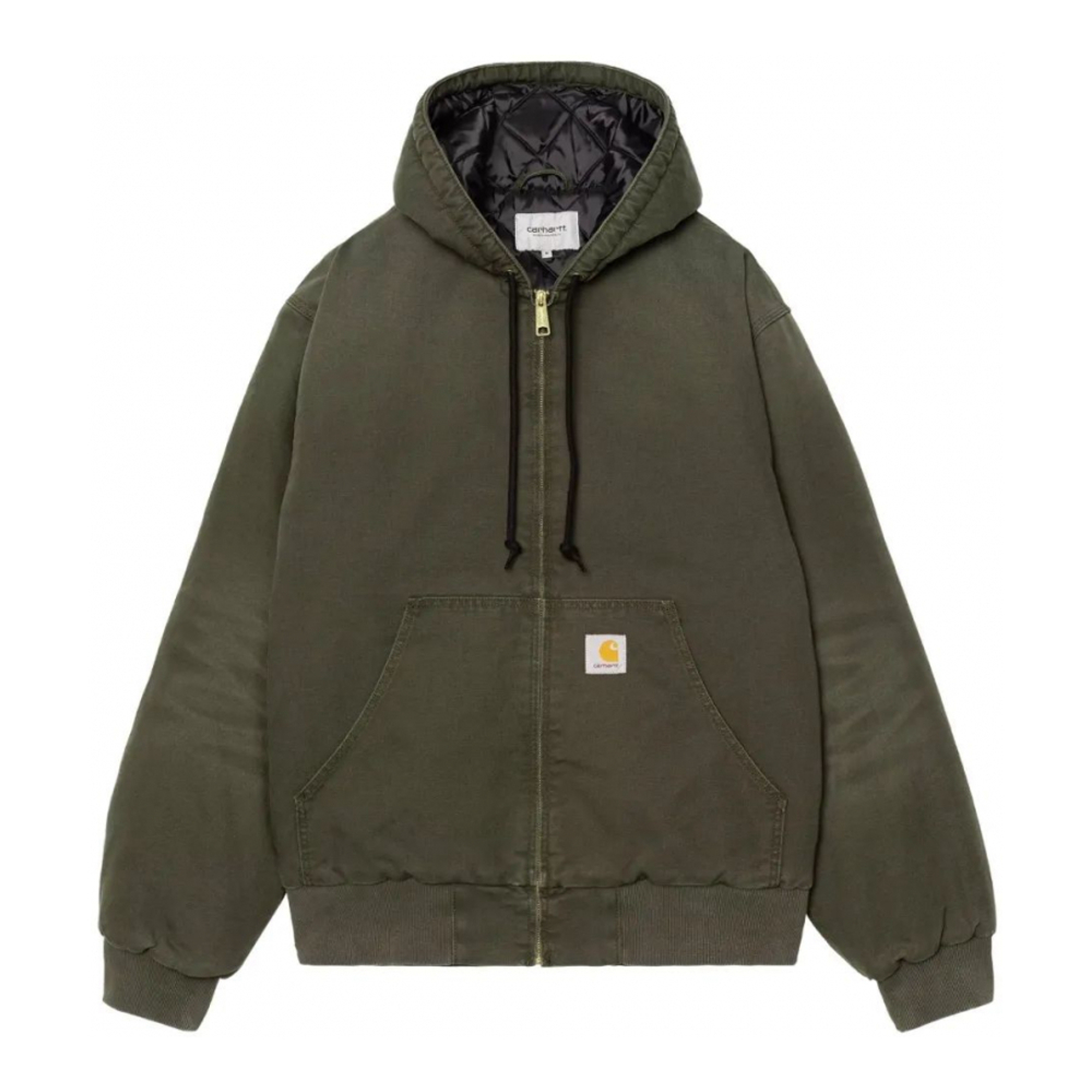 'Hooded Zip-Up' Jacke für Herren